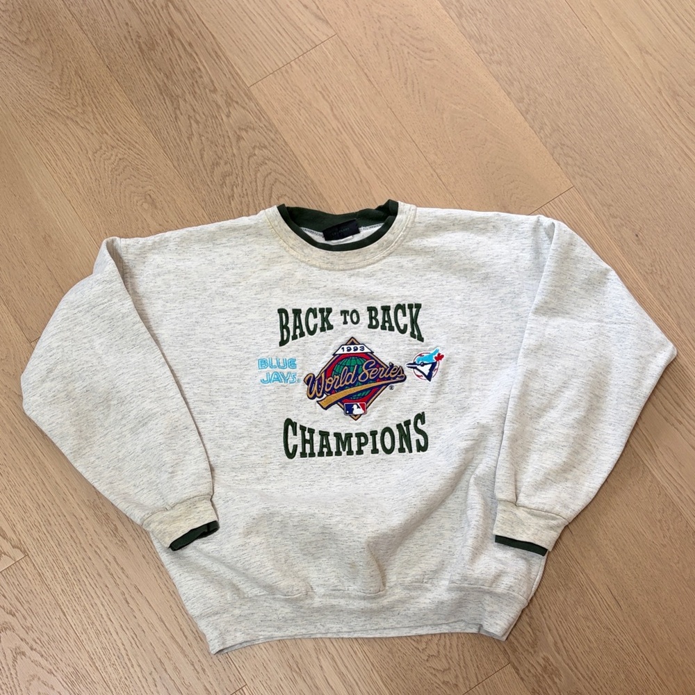 Toronto Blue Jays Back to Back Champions World Series Sweatshirt